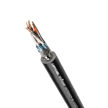 UNITRONIC® RE-2Y(ST)YV PIMF 8X2X0,5 BK