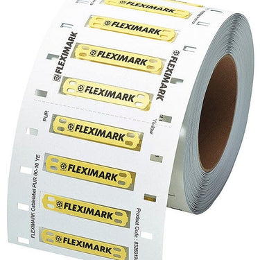 FLEXIMARK® Cablelabel PUR 75x25 YE FCC
