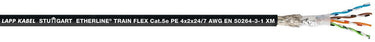 ETHERLINE® TRAIN Cat.5e 4x2x24/7 PE