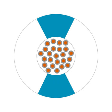 ÖLFLEX® WIRE MS 2.1 EMBOSS 1X0,5 WHBU