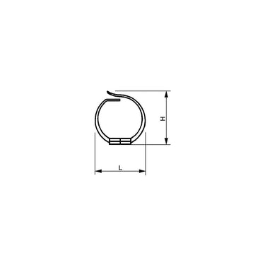 FLEXIBLE TRUNKING GMF HF-40 GY