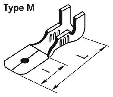 BLADE RECEPTACLES L-BA 288 F