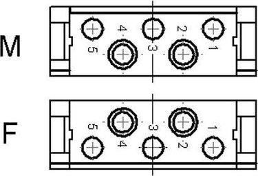 EPIC MCB 5 CM FEMALE MODULE
