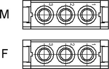 EPIC MCB 3 CM FEMALE MODULE