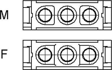 EPIC® MCB 3 KOAX FEMALE MODULE