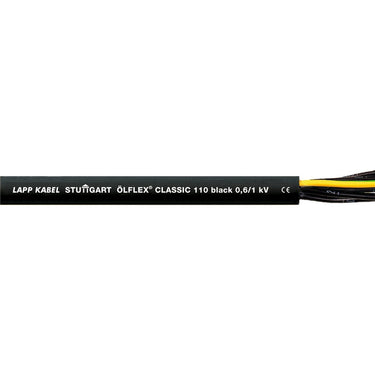 ÖLFLEX® CLASSIC 110 Black 0,6/1kV 2X2,5