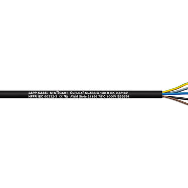 ÖLFLEX® CLASSIC 130 H BK 0,6/1 kV 4G1