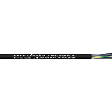 ÖLFLEX® CLASSIC 130 H BK 0,6/1 kV 7G2,5