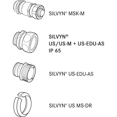 SILVYN® AS-P 14 / 10X14 50M GY