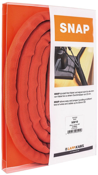 SILVYN® SNAP PET 19 BK 2.5M