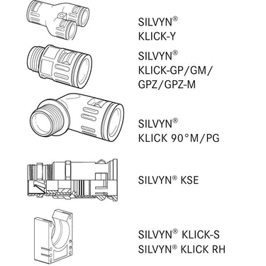 SILVYN® RILL PA6 16 / 12X15.8 GY 50M