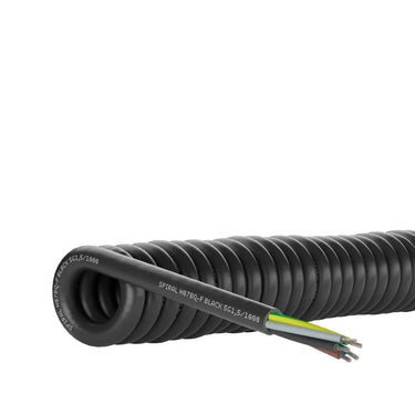 SPIRAL H07BQ-F BLACK 3G1,5/1000
